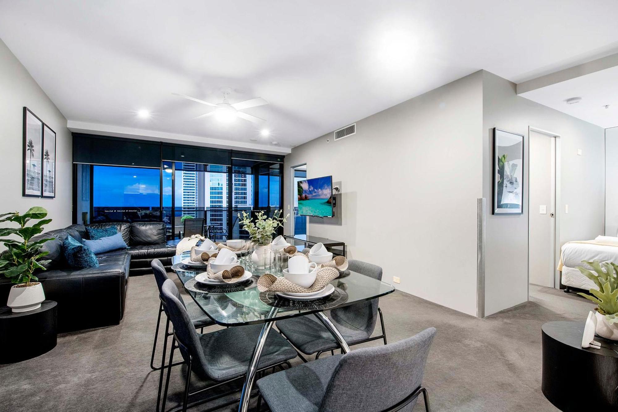 Ocean View Apartments With Balcony - Circle On Cavill - Central Location! - Self Contained & Privately Managed Gold Coast Bagian luar foto