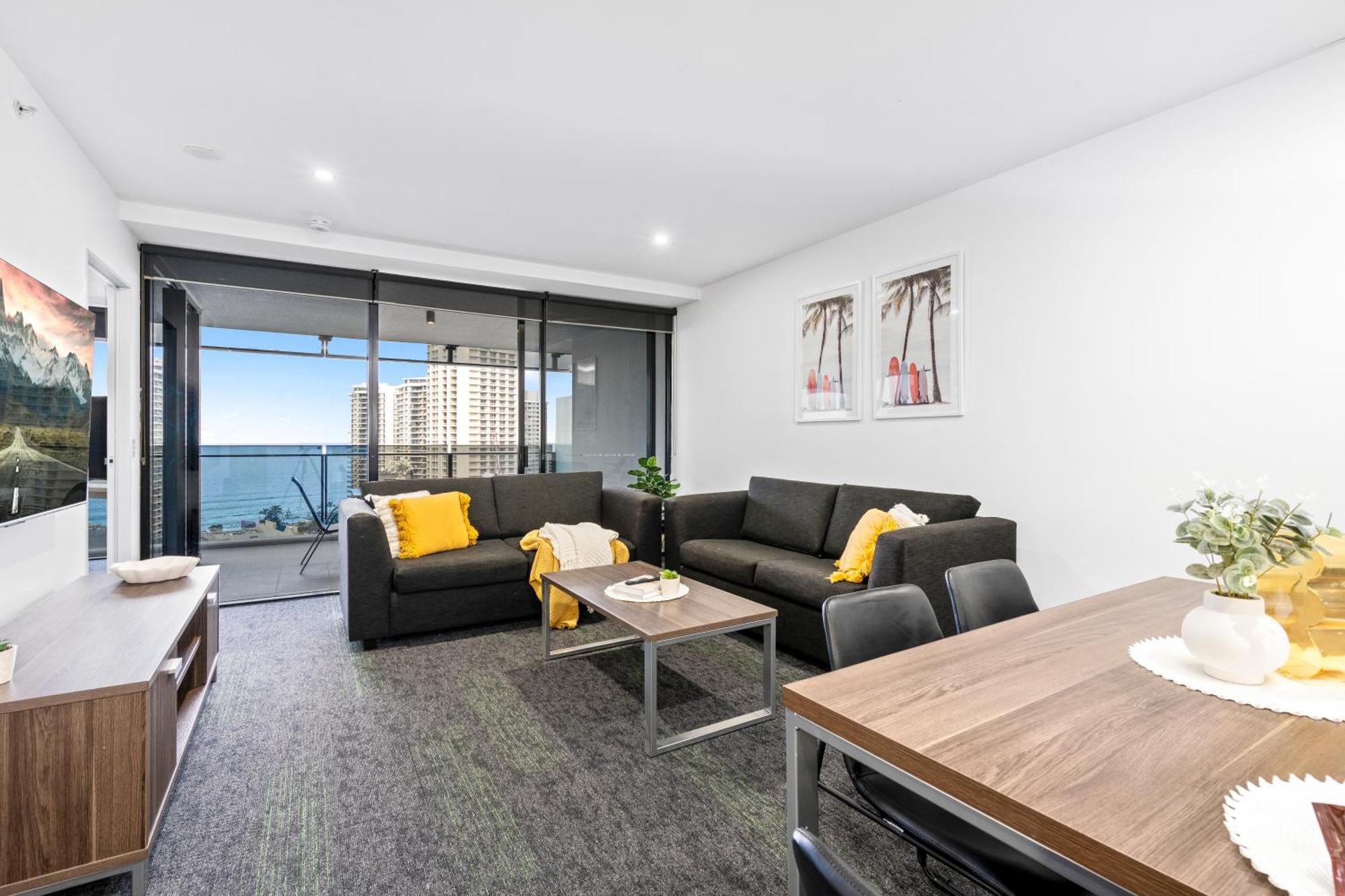 Ocean View Apartments With Balcony - Circle On Cavill - Central Location! - Self Contained & Privately Managed Gold Coast Bagian luar foto